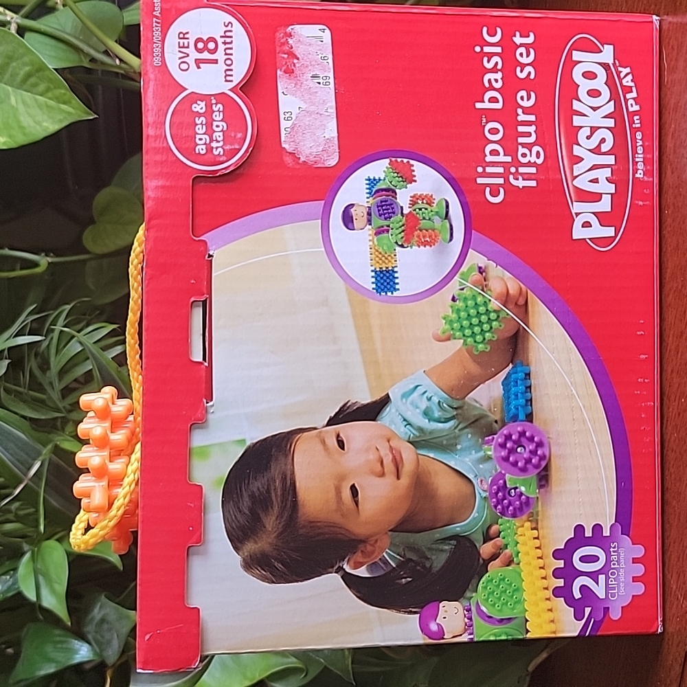 CLIPO BASIC BLOCKS figure SET Development Motor skills IMAGINATION 20 PC